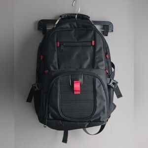 Yorepek Travel 17” Laptop Backpack School Large Black Luggage Water Resistant